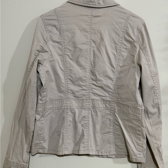 Women’s Beige Casual Jacket - Picture 4 of 6